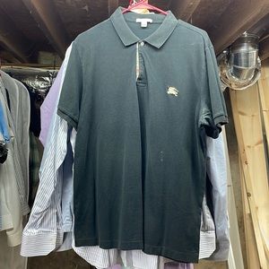 Mens Burberry polo shirt